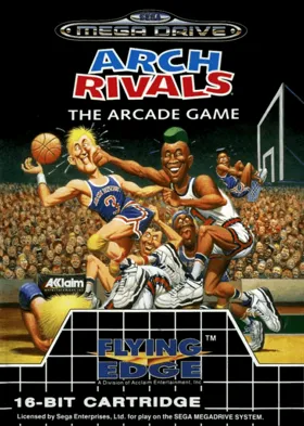 Arch Rivals - The Arcade Game (USA, Europe) box cover front